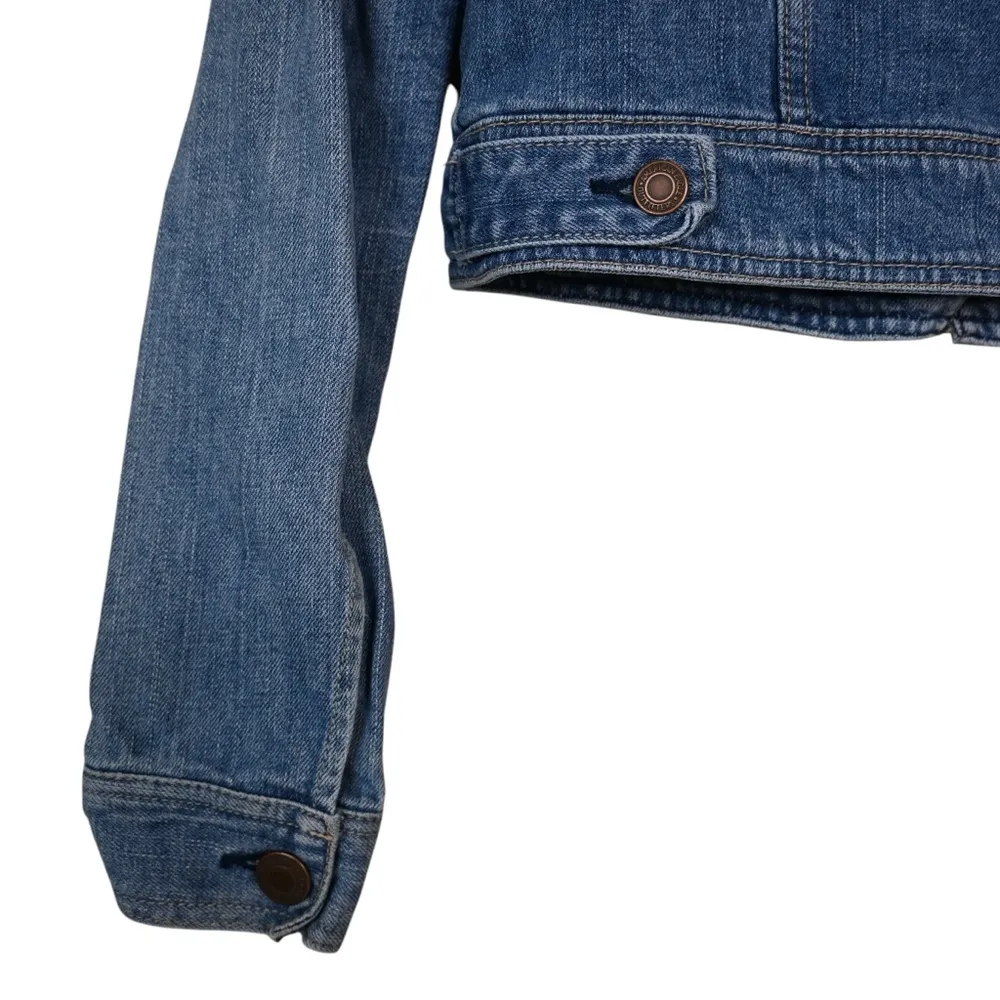 American Eagle Womens S Denim Jean Jacket - Image 7