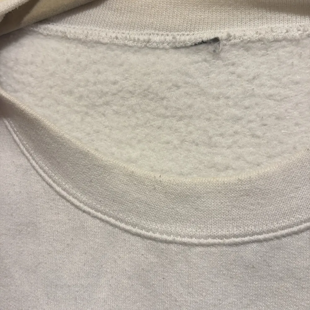 LANY Mustang Sweatshirt White Size Medium Orange - Image 4