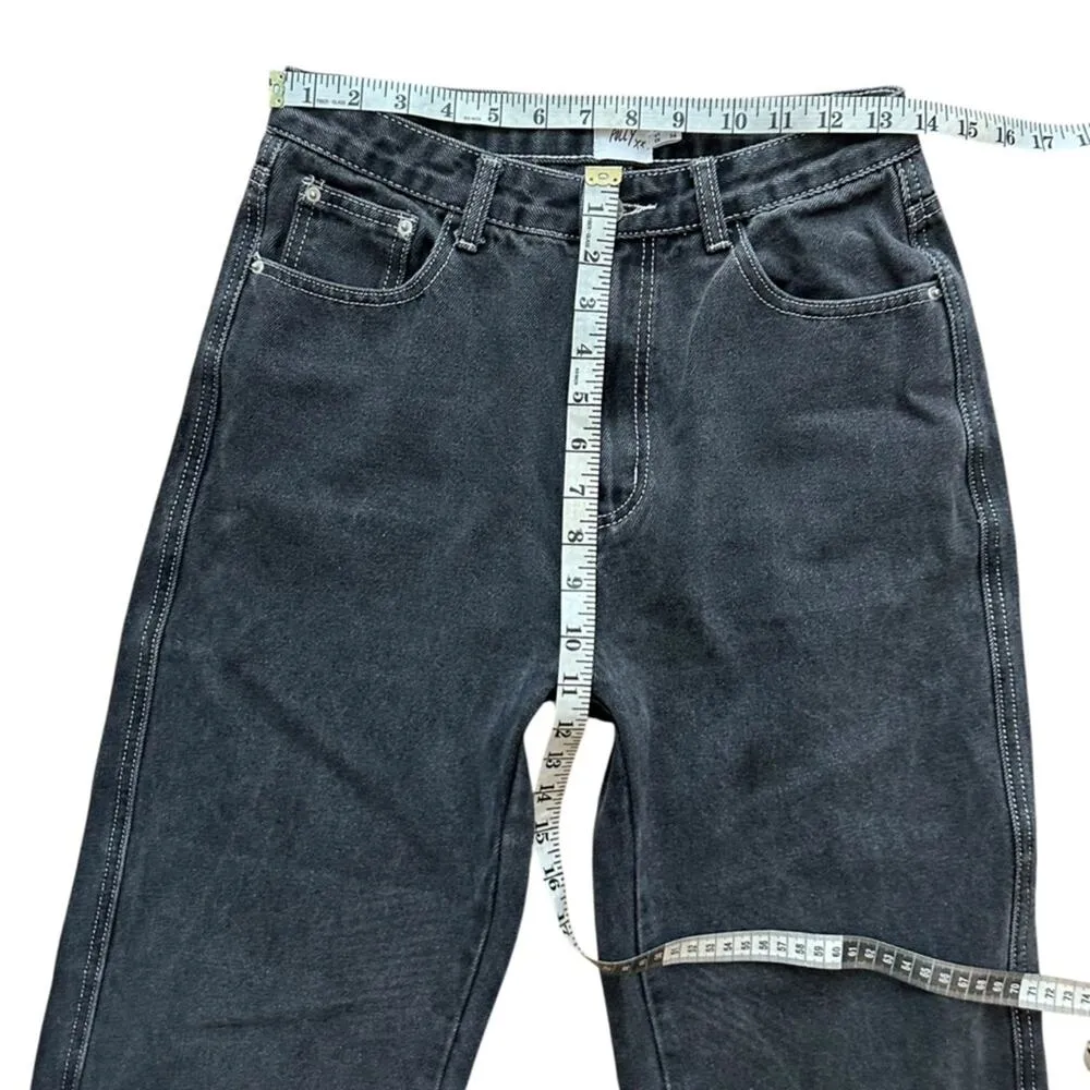 Princess Polly Relaxed Fit Jeans Size 4 - Image 3
