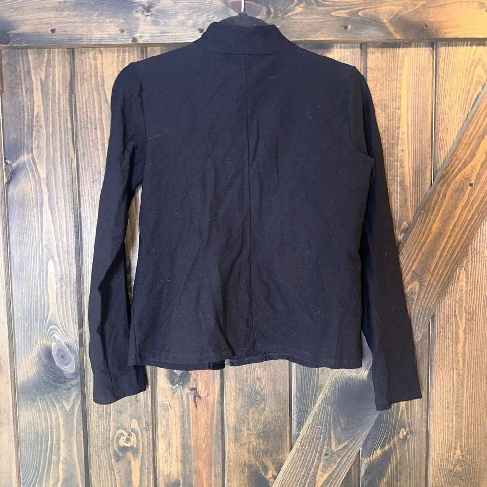 EILEEN FISHER ZIP FRONT JACKET - Image 2