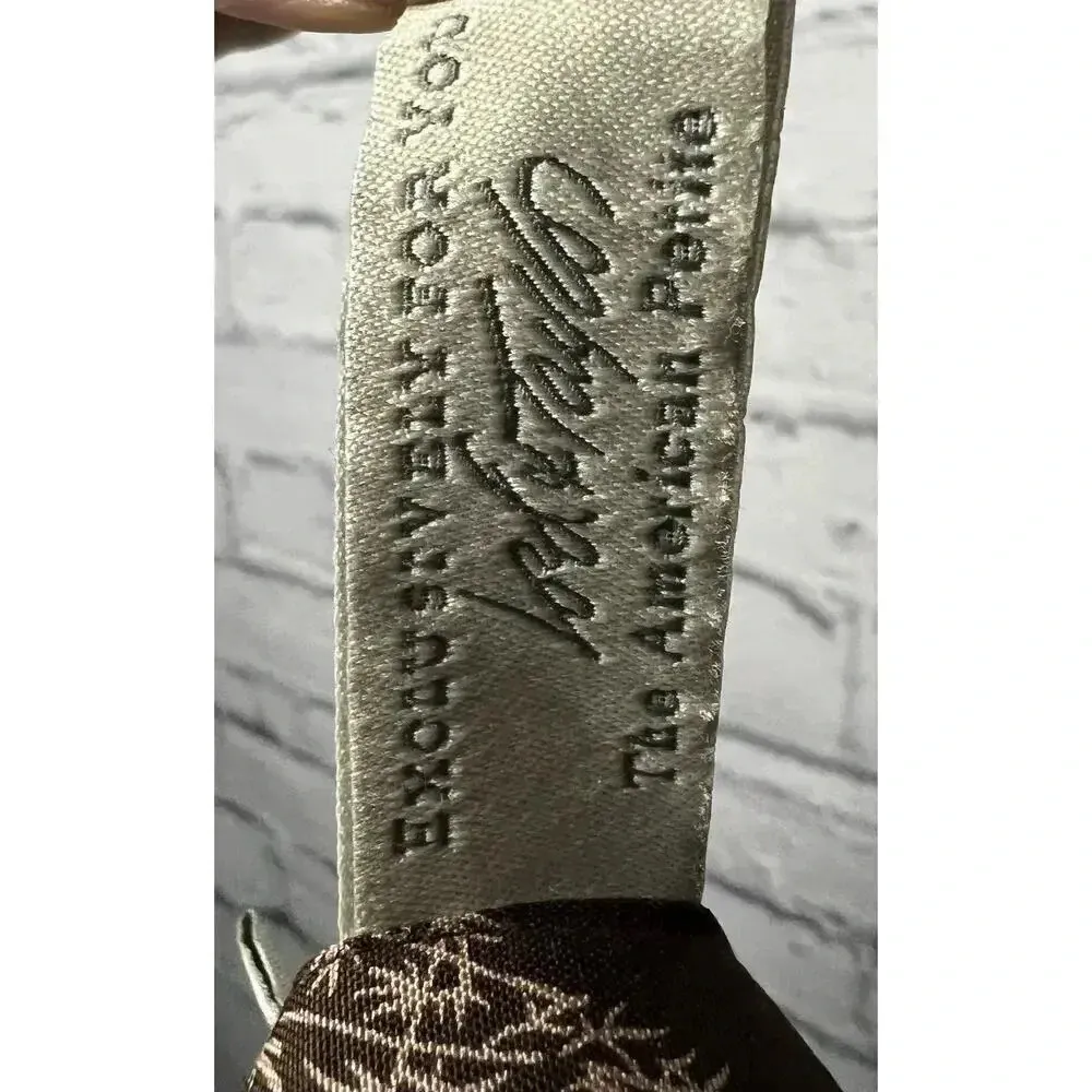 Lord & Taylor 100% silk brown tan short skirt skort size petite small - Image 8