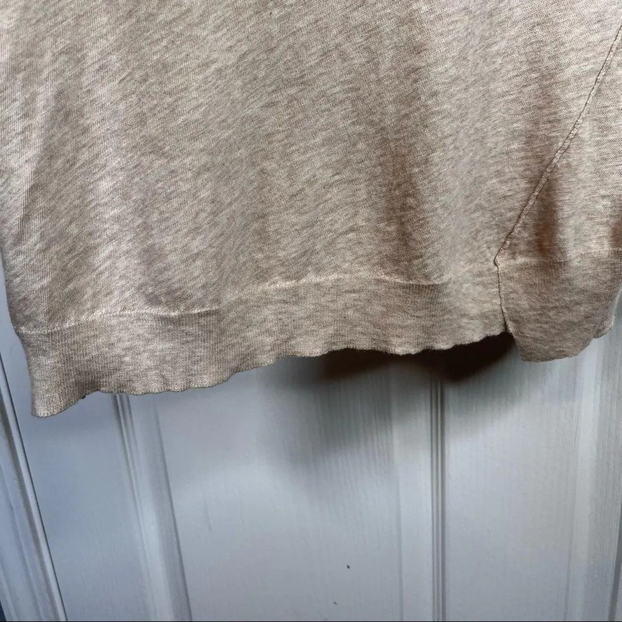 Zadig & Voltaire Beige Lightweight Open Front Cardigan Sweater - Image 7