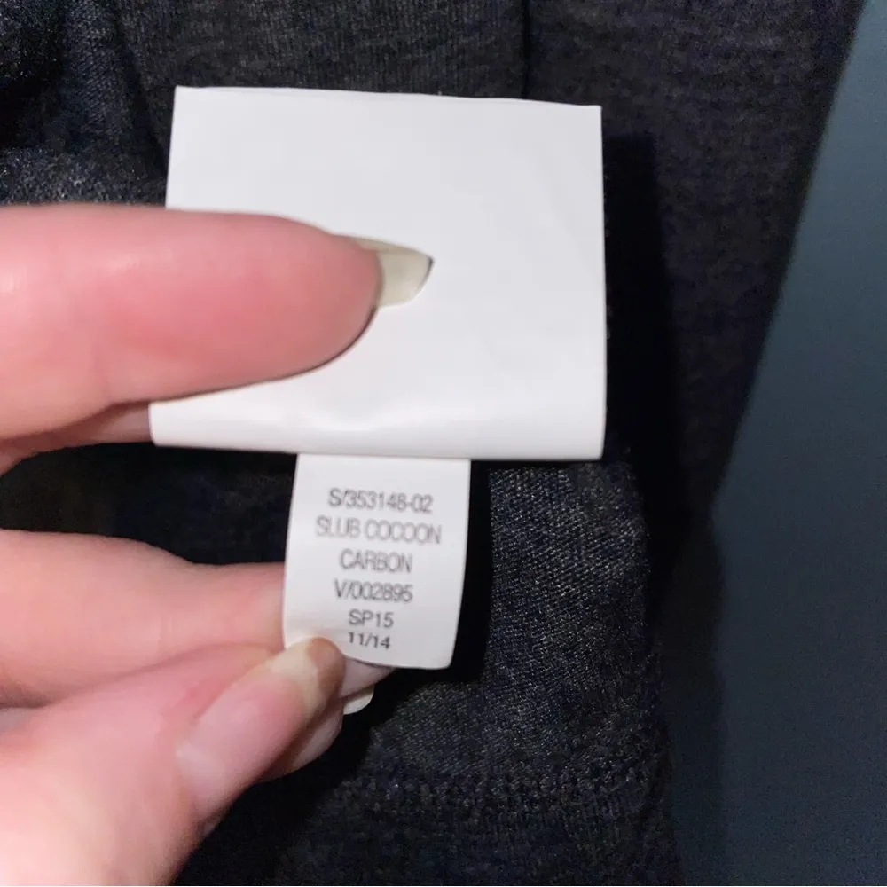 Old Navy  Active Loose Fit Slub Cocoon Open Front Cardigan Size Small - Image 5