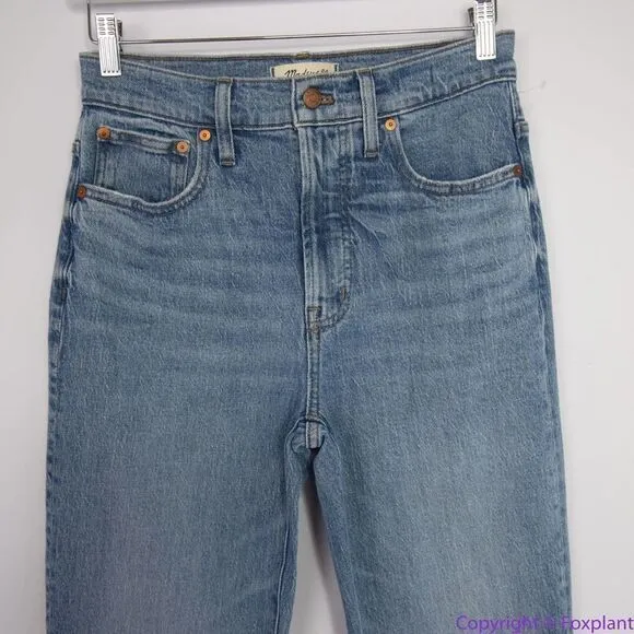 NEW Madewell‎ The Tall Perfect Vintage Jean in Banner Wash, 26 Tall - Image 5