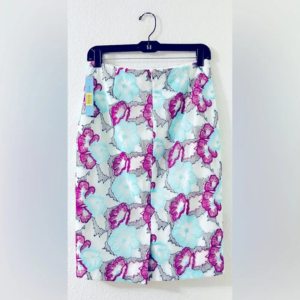 Antonio Melani Floral Pencil Skirt - Image 3
