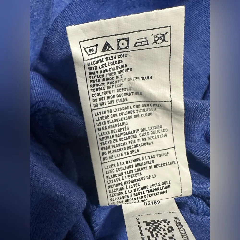 Adidas Golden State Warriors Shirt Curry #30 Tee Size M/L Medium Blue Basketball - Image 7