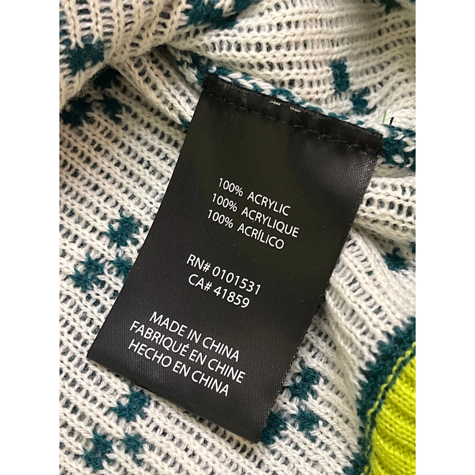 Star Wars Christmas Yoda Joy In The Galaxy Green Holiday Sweater, size small - Image 7