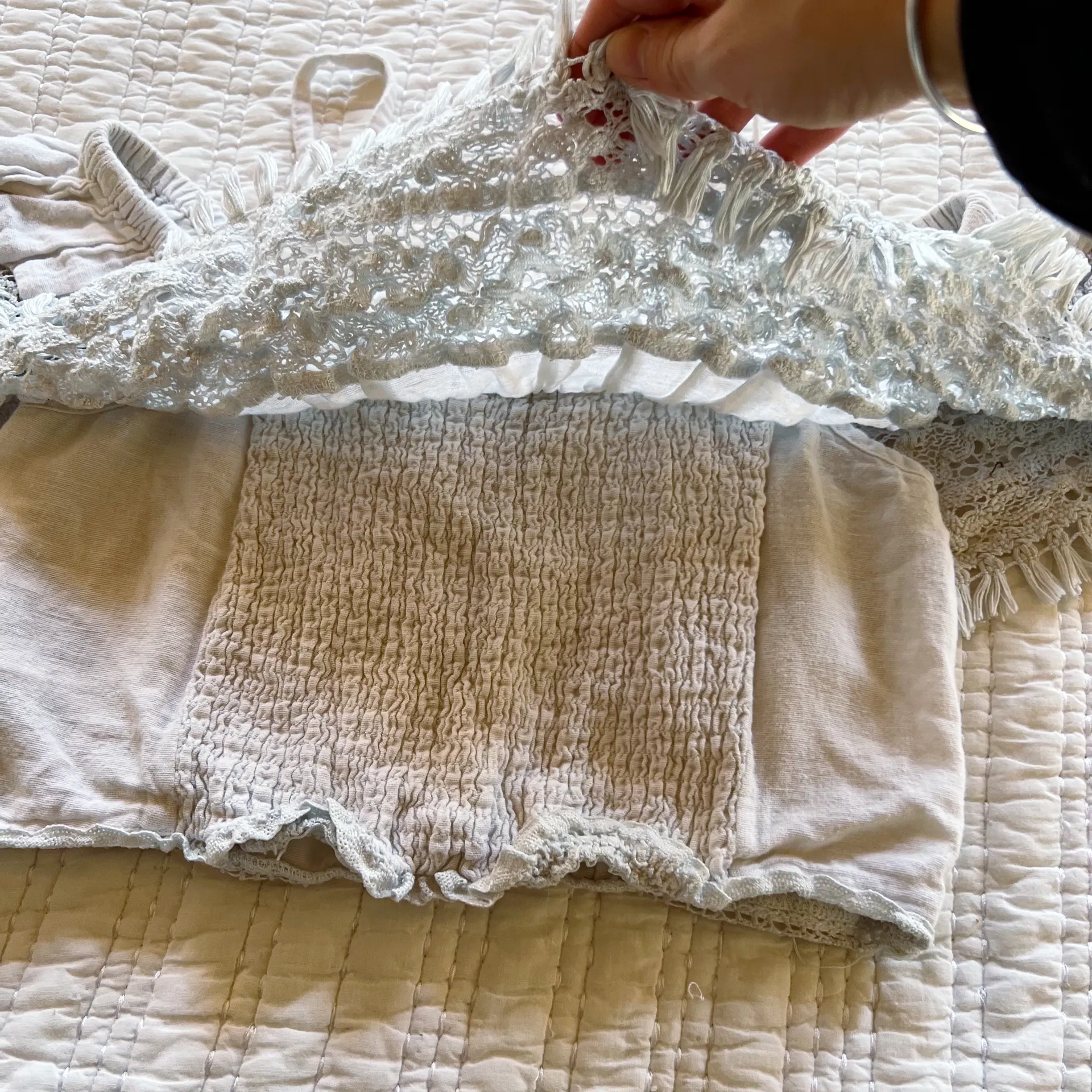 American Eagle Crochet Crop Top  - Image 6