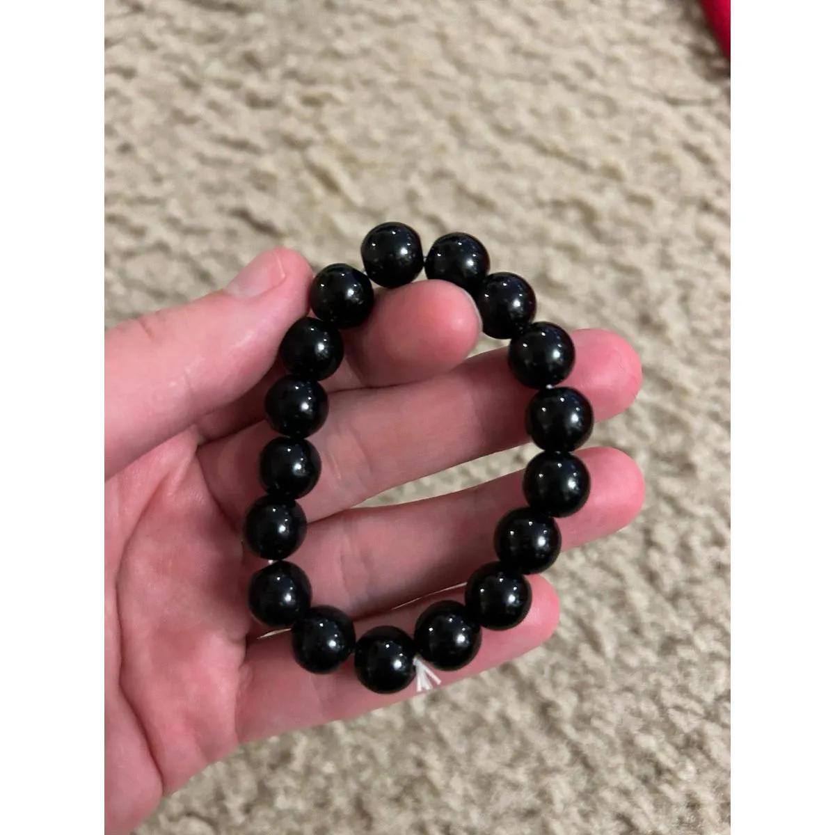 Bracelet black cute adjustable stretchy - Image 2
