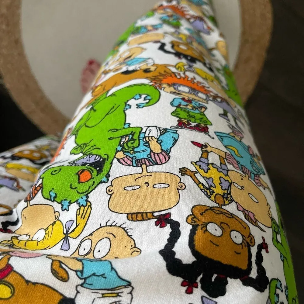 Nickelodeon Rugrats White Sweatpants 90s - Image 3