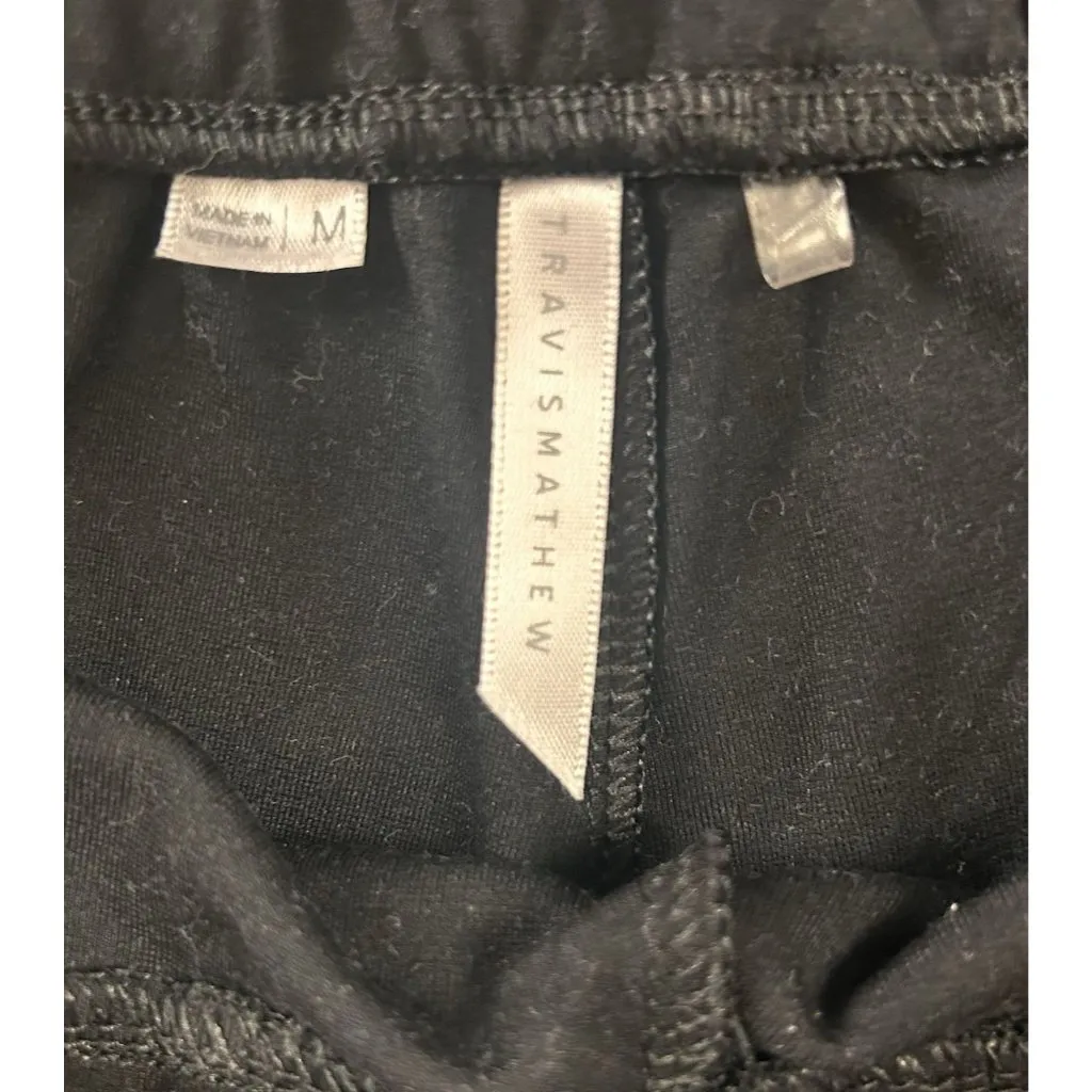TravisMathew Black Ponte Pocket Shorts Women's M Casual Size M - Image 8