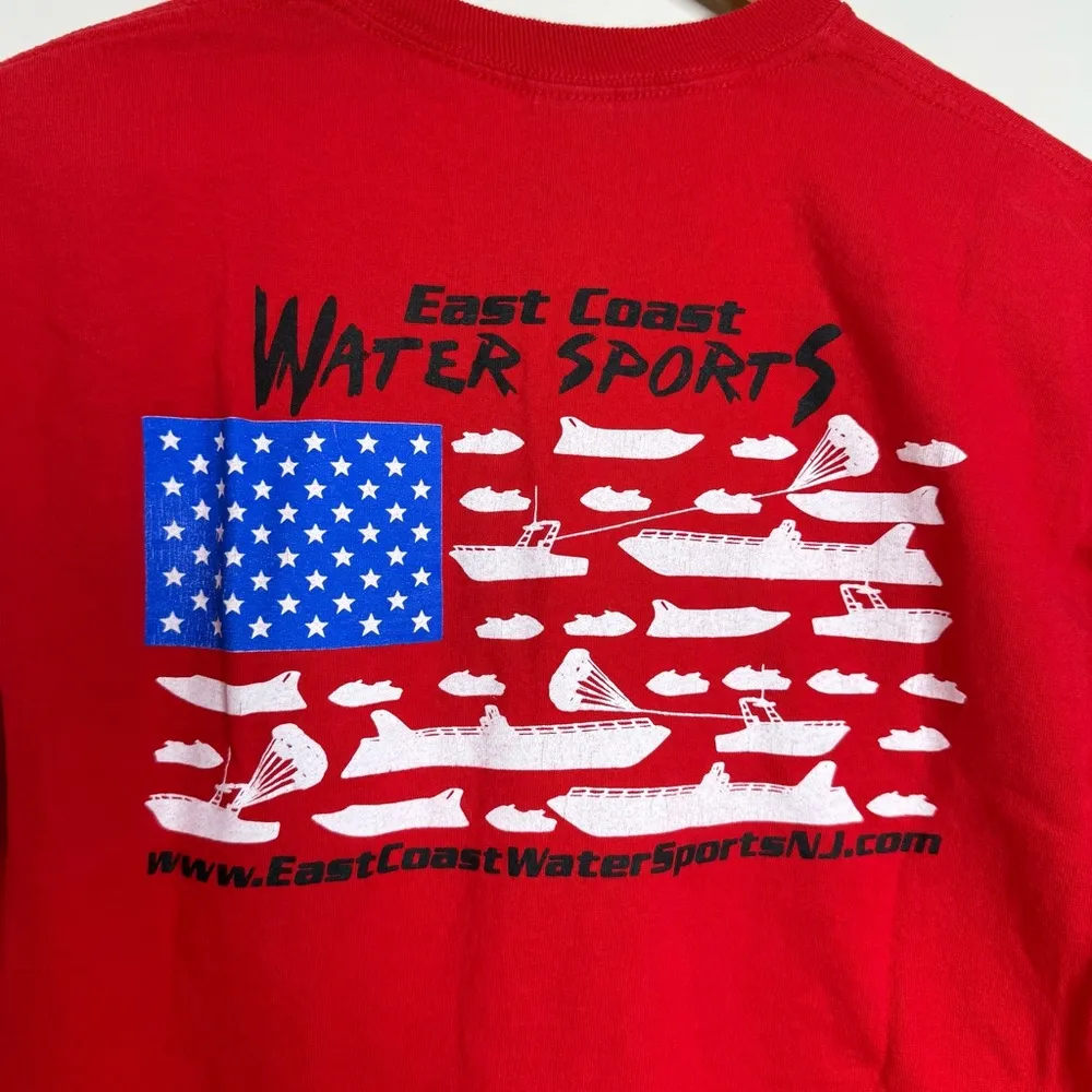 East Coast Water Sports Cape May Wildwood New Jersey Long Sleeve T Shirt Medium - Image 5