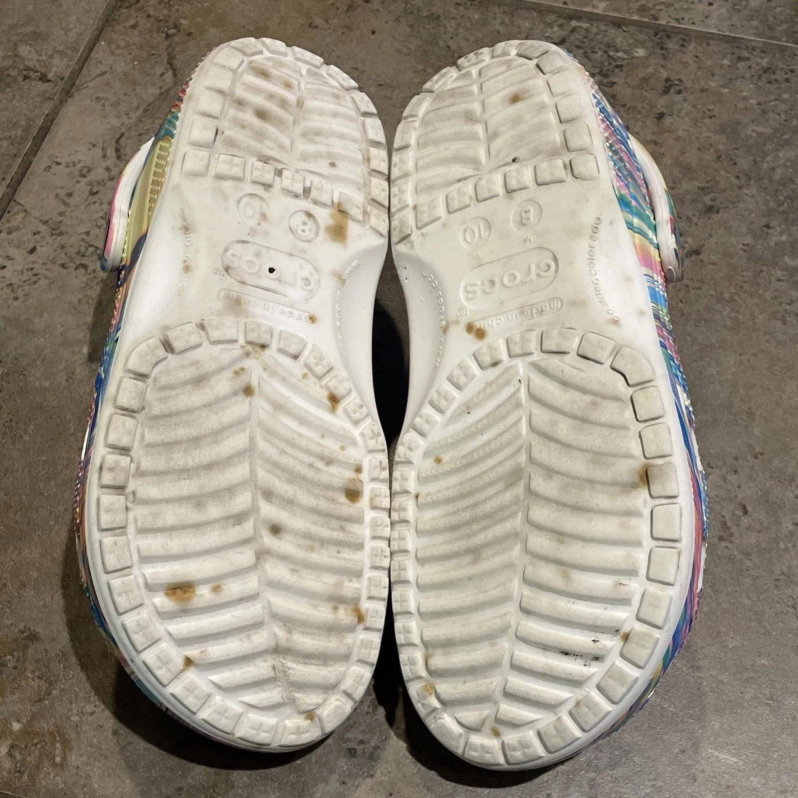 Crocs Out of this World Classic Clog Shoe Unisex M8 W10 Multicolor Comfort - Image 10