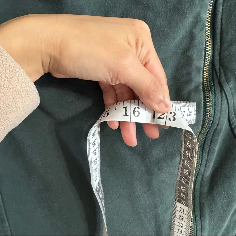 Akira Chicago Forest Green Moto Style Lightweight Jacket Size Small - Image 11