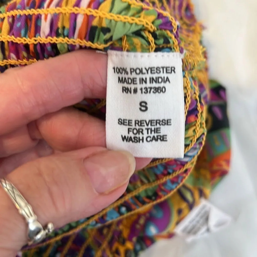 NWT Live 4 truth szS Colorful Leaf Print Two-Piece shorts with tube top set - Image 8