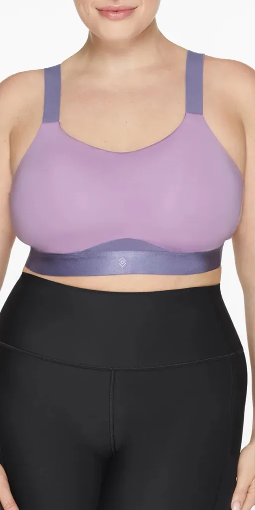 NWT ThirdLove Kinetic Adjustable Sports Bra 42C Lilac Blush High Impact Spandex - Image 1
