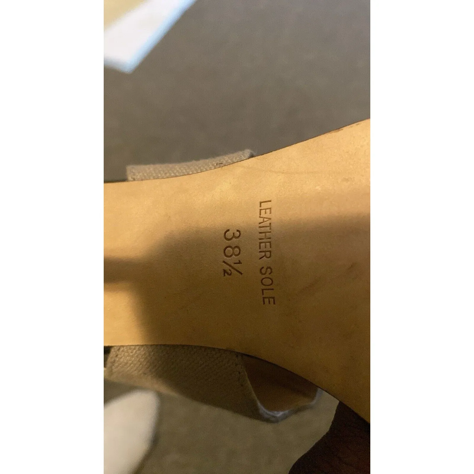 Women's Plenty Tracy Reese Lure heels size 38.5 USA Size 8 MSRP $149 Tan - Image 14