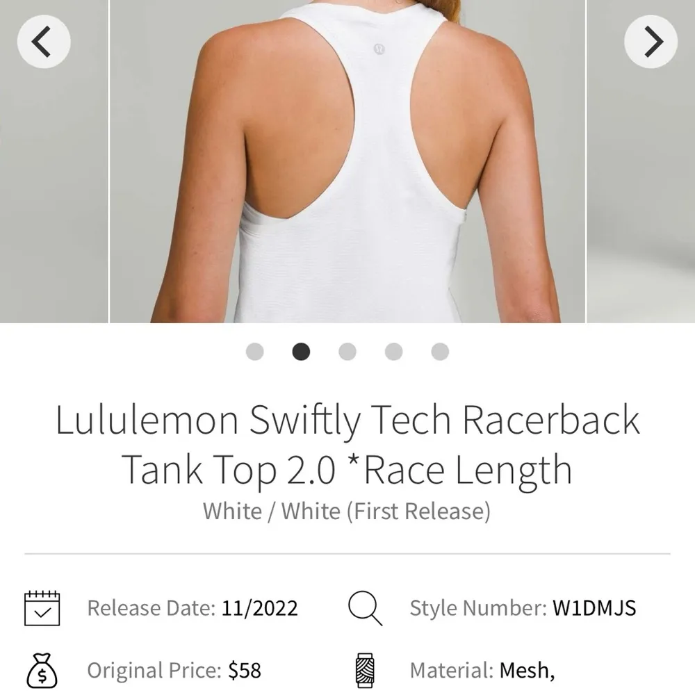 Swiftly Tech Racerback Tank Top 2.0 *Race Length - Image 2