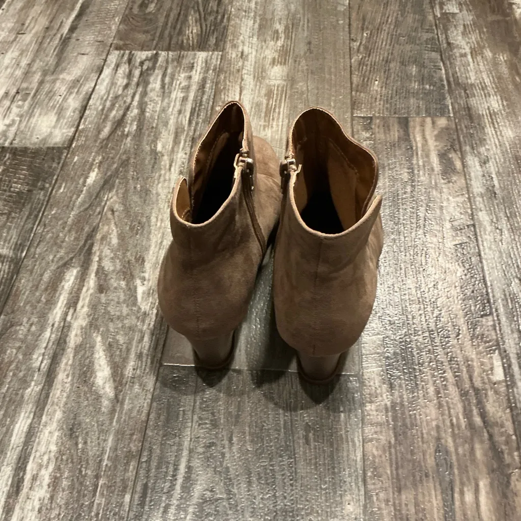 Style & Co. Tan Wedge Ankle Boots Size 11 - Image 10