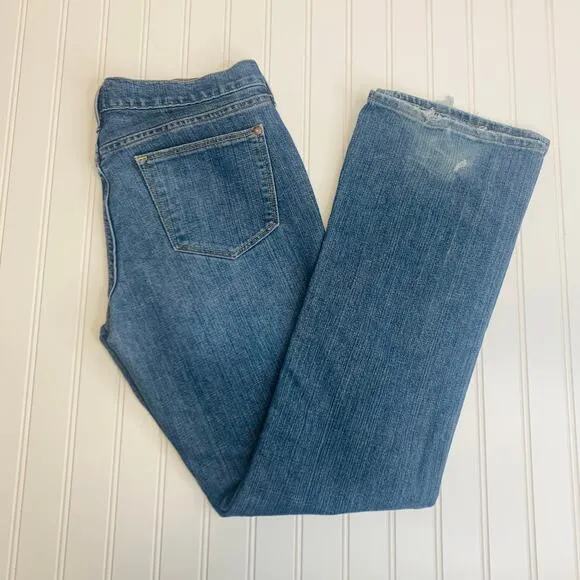 Old Navy The Flirt Vintage Boot Cut Jeans Sz 34" waist Low rise - Image 2