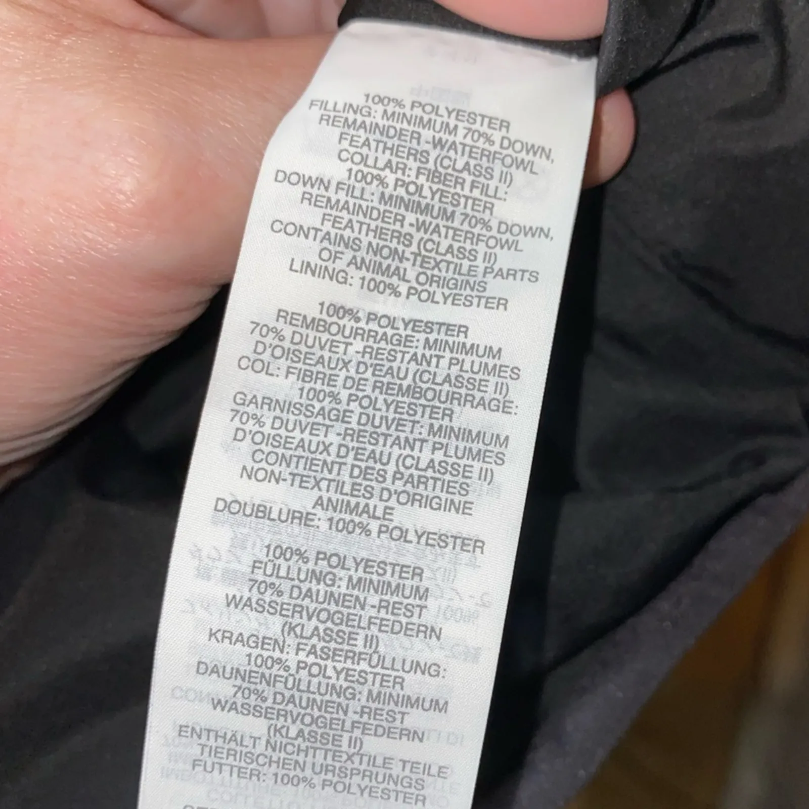 J.Crew  Black Diamond Down Full Zip Vest - Image 4