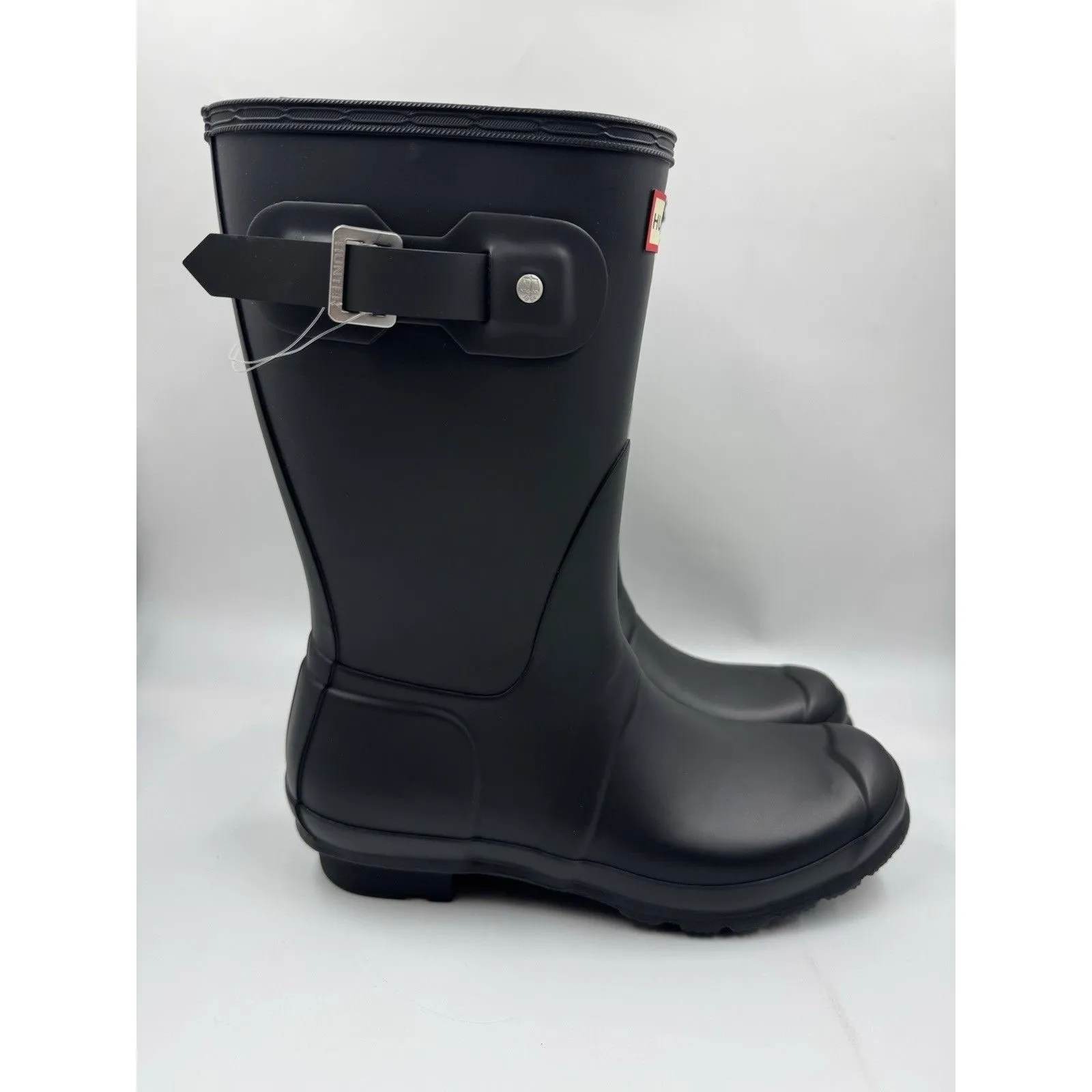 Hunter Women's Original Short Boot Black Matte US 8 Waterproof, Rain Boot New - Image 6