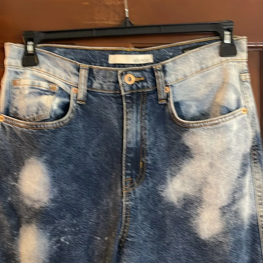 Ella Moss Banyan straight ankle Blue Acid Wash Jeans size 29 - Image 3