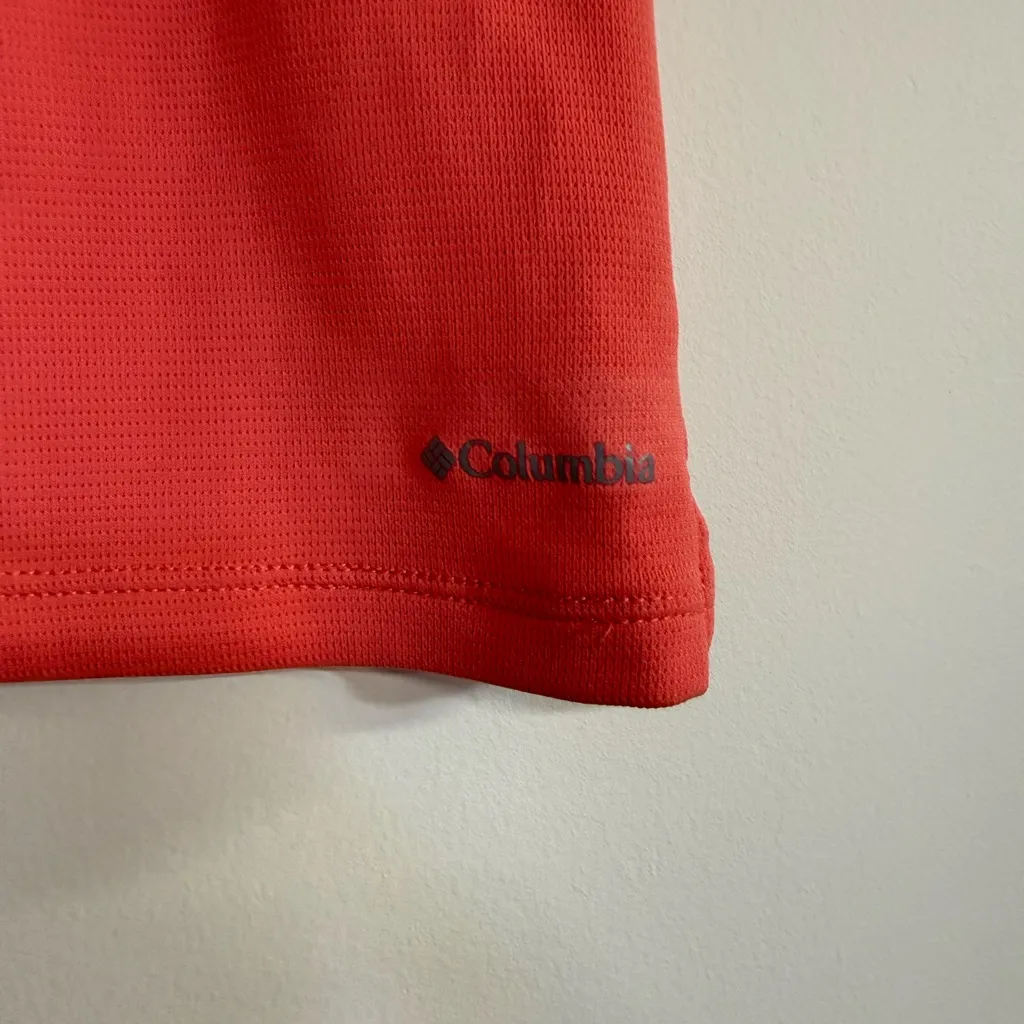 Columbia Omni-Wick Coral Sleeveless Athletic Polo Tank Top – Size Large - Image 4