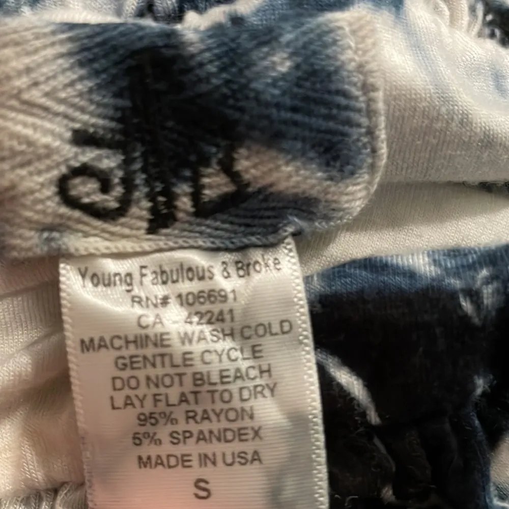 Young Fabulous & Broke Black Tie Dye Jumpsuit - Image 3