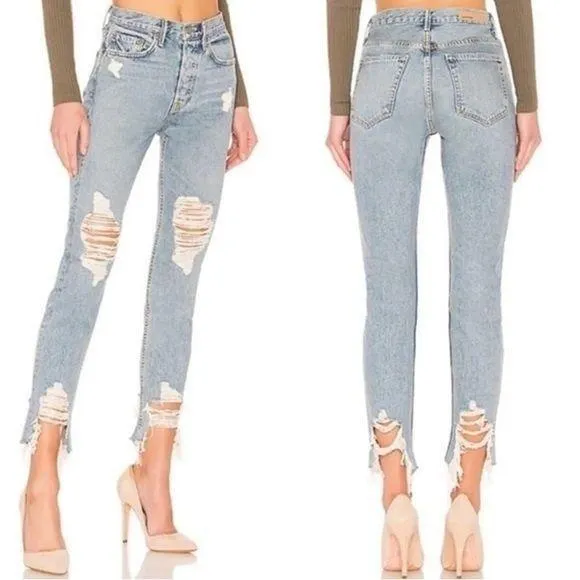 GRLFND high rise karolina jeans tough love 30 - Image 2