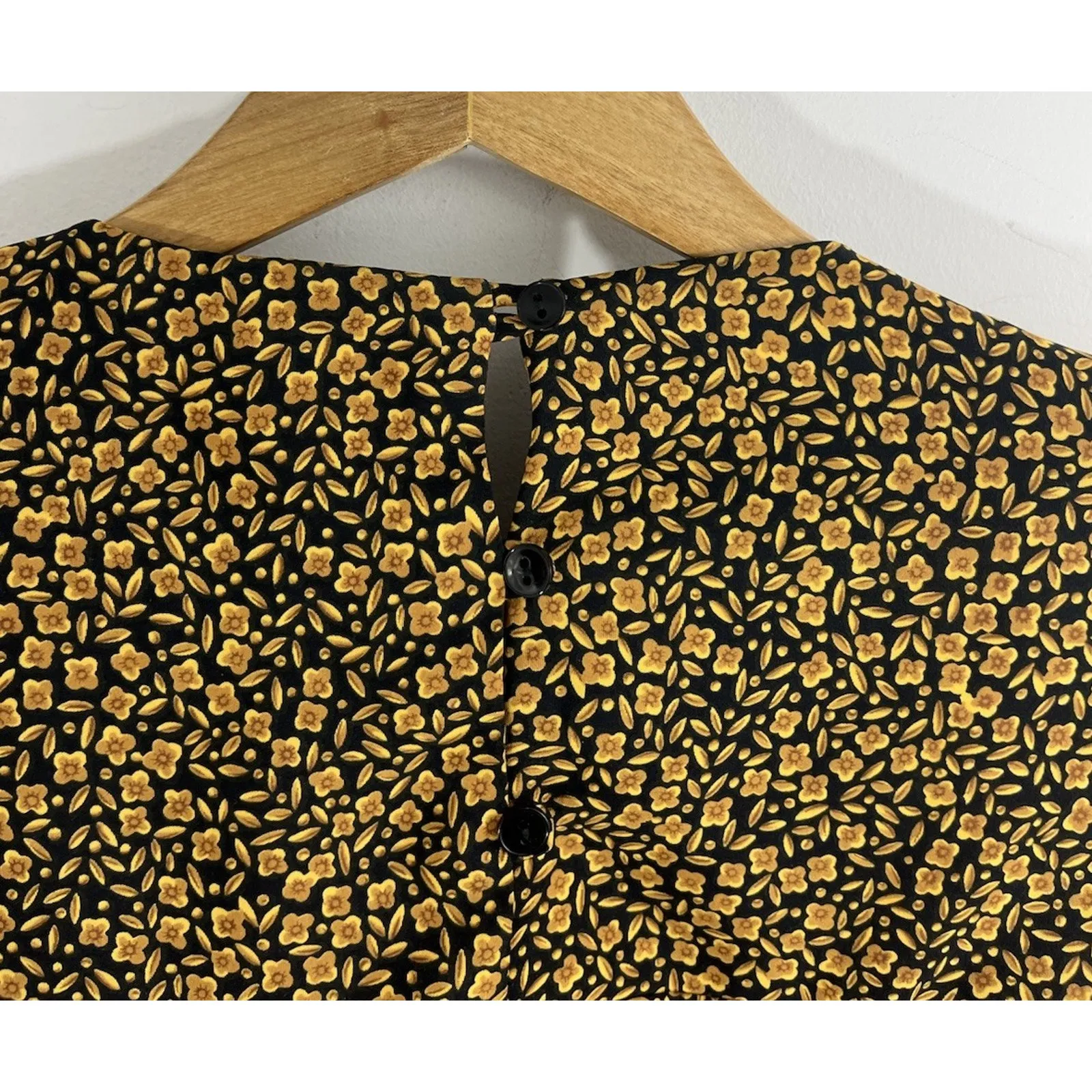 Jo Hanna York Joan Davis Women Blouse Top 20P Shoulder Pads Silky Retro VTG 80s Size undefined - Image 8