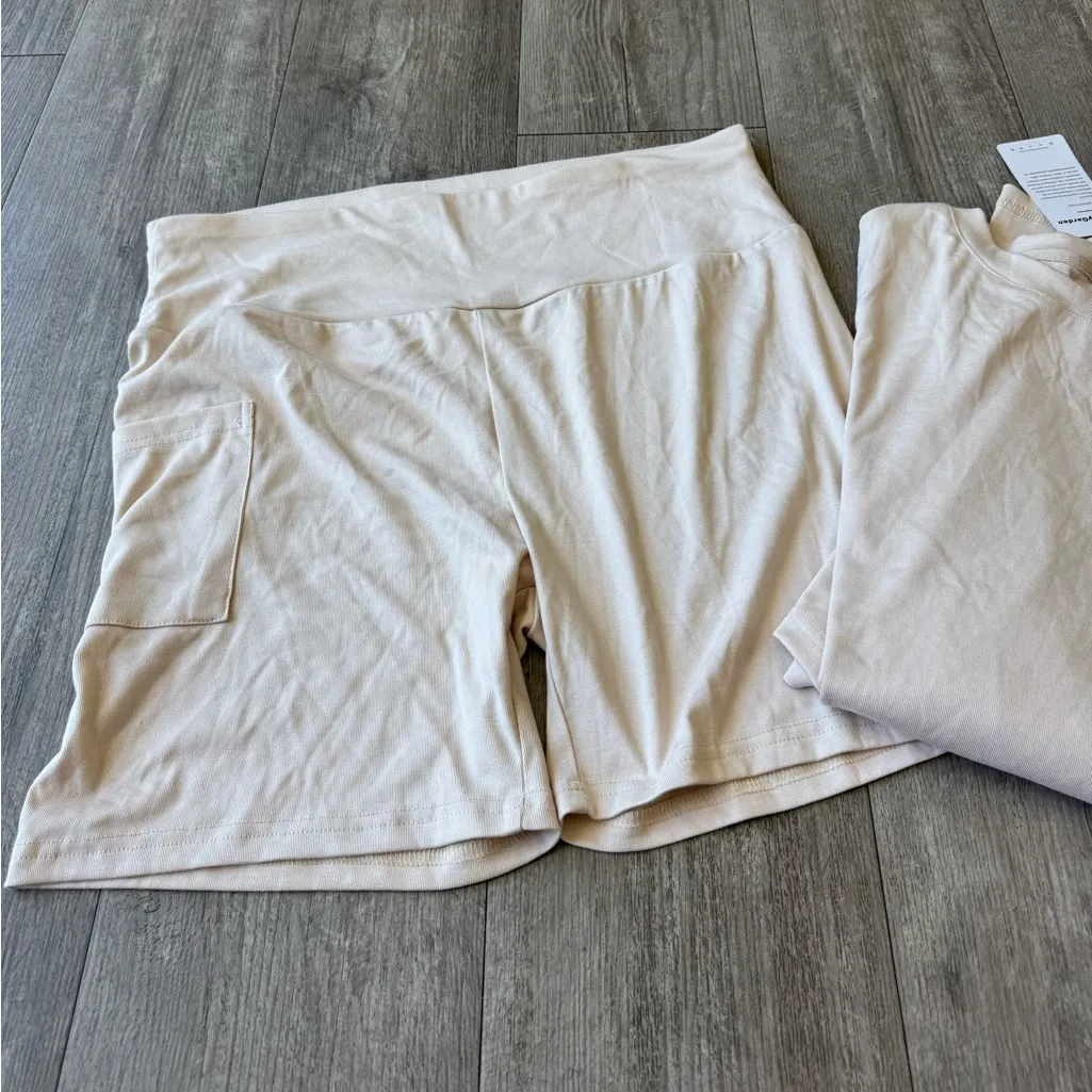 PrettyGarden Cream Lounge Set - Image 4