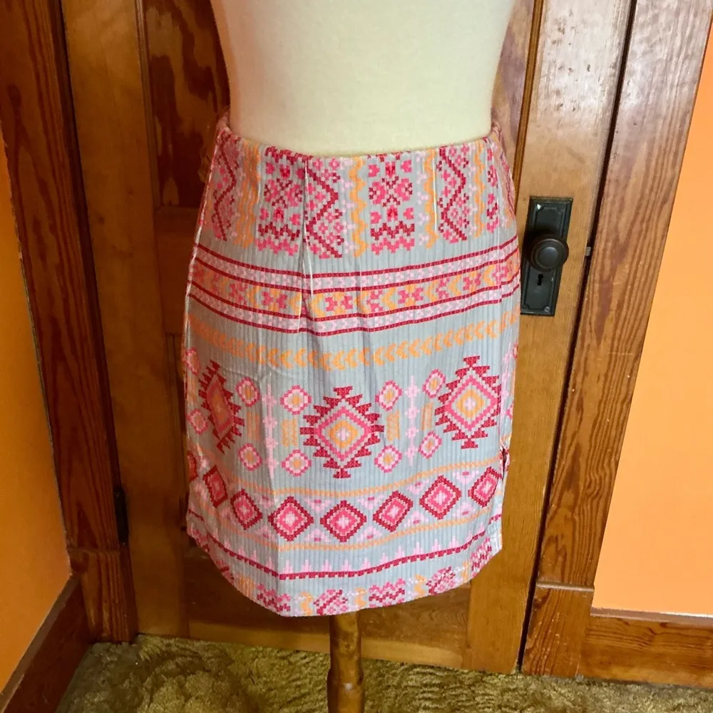 Savannah Jane NWT Bright Southwest Mini Skirt - Image 7