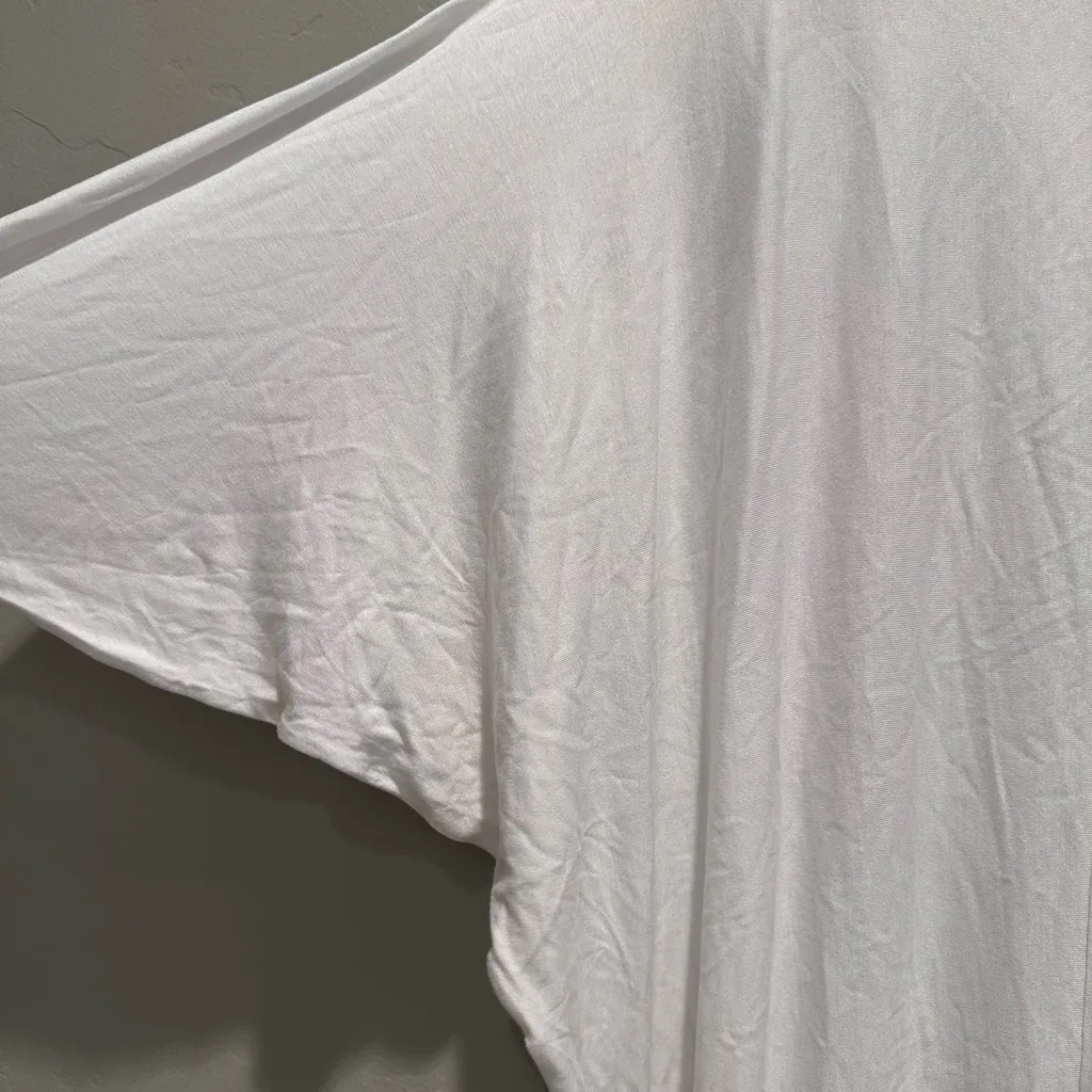 NWT Vince Boatneck Long Dolman Sleeve White Top Shirt Size Small Basics Neutrals - Image 7