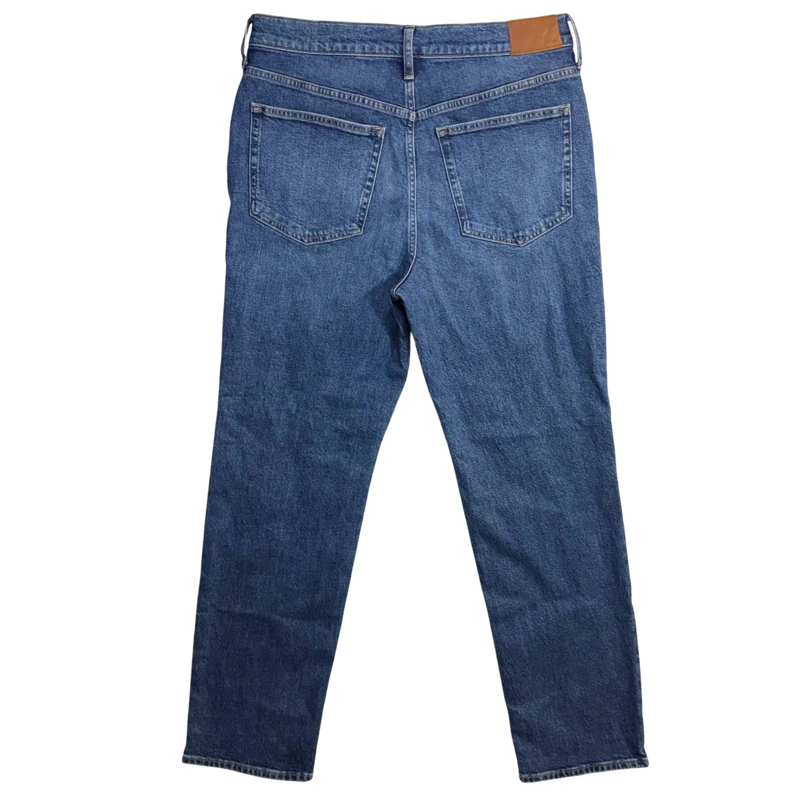 NWT JCrew 34X30 Full Length Classic Straight Jean Denim Poole Wash Capsule $188 Blue Size 34 - Image 5