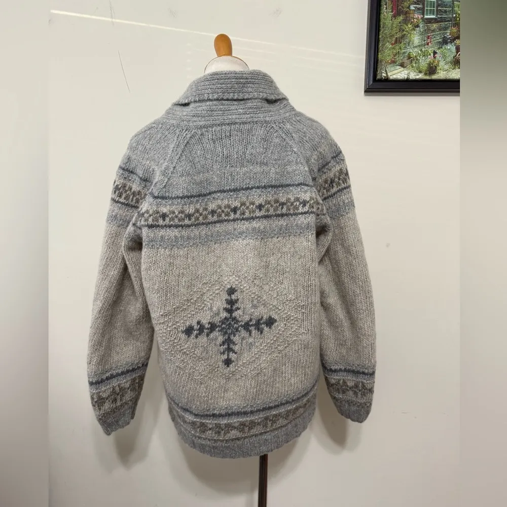 Eddie Bauer Legend Handknit Sweater Nanaimo Merino Wool Mohair Vintage size M - Image 10