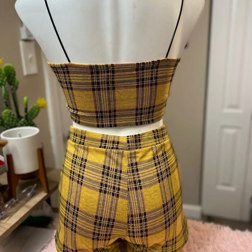 Skirt and tank top set Orange Size L - Image 3