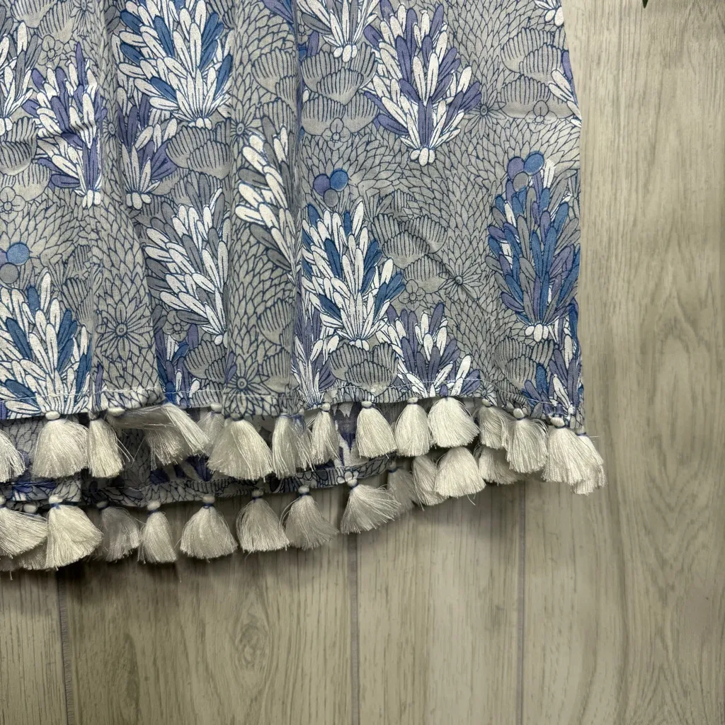 Roller Rabbit 100% Cotton Ugyen Leaves Serafina Tunic Coverup size S Small - Image 10