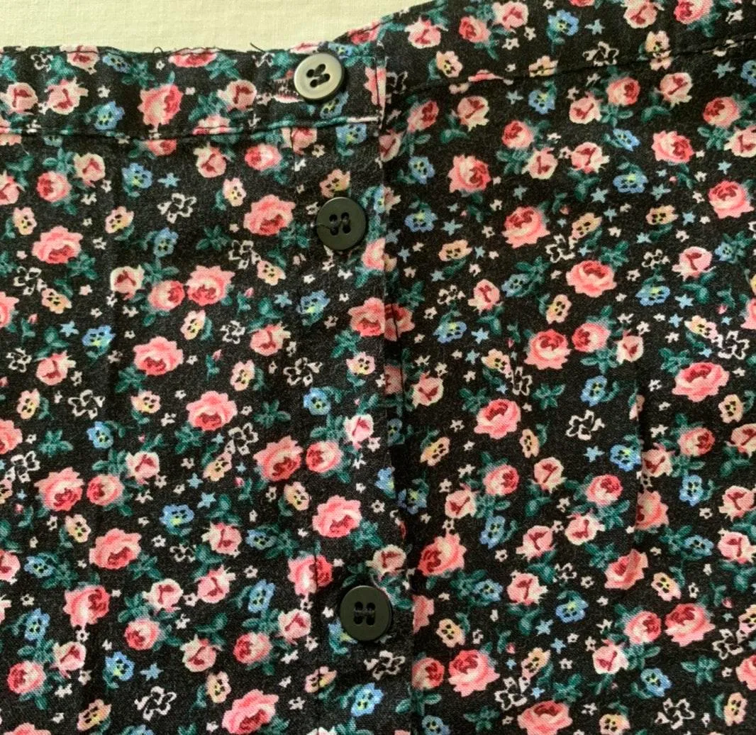 Floral Mini Skirt - Image 2