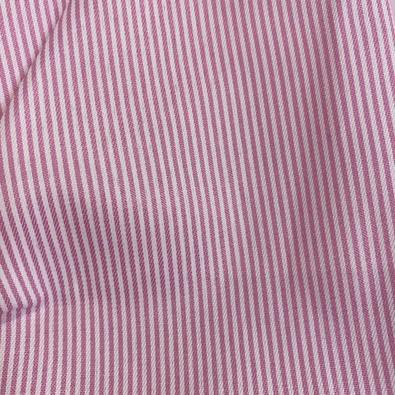 Sugarlips Striped Ruched Ruffle Hem Top in Pink/White - Size Medium NWT Boutique - Image 5