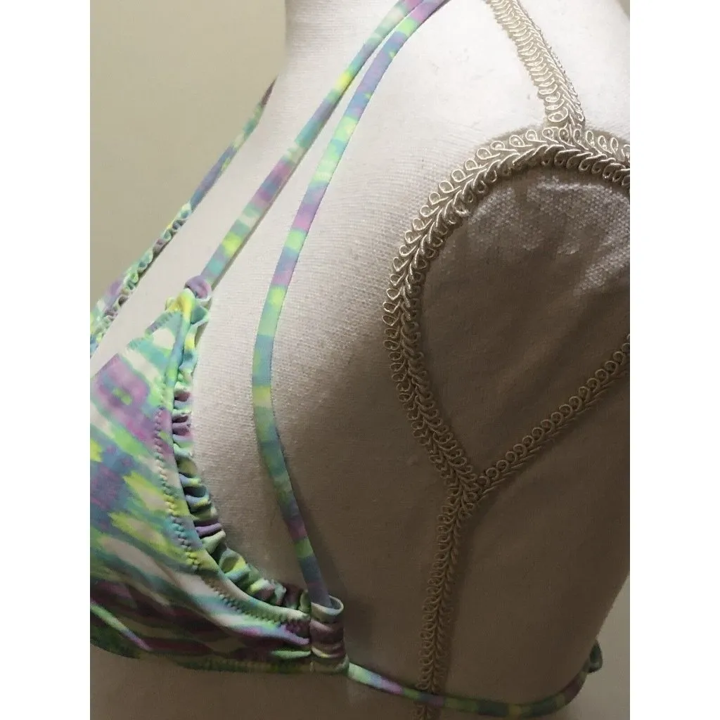 Victoria's Secret Bikini Top ~ Multi-Color ~ Size Small - Image 3