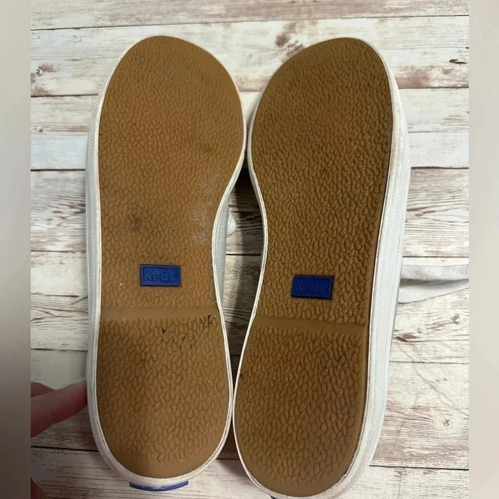 KEDS Sneakers Women’s Size 9  Gray Lace Up Shoes Walking - Image 8