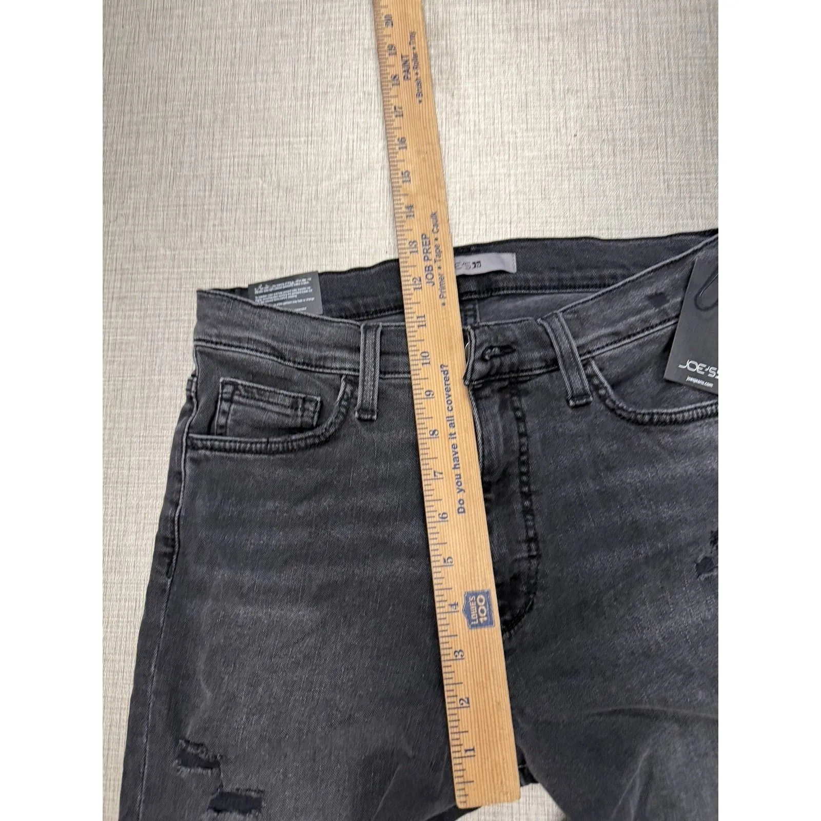 Joes Size 28 Black High Rise Flare Bell Bottoms Festival Boho Retro - Image 5