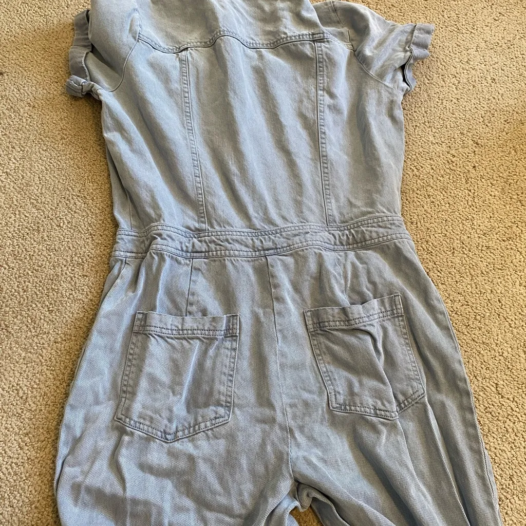 Young Fabulous and Broke  Revolve denim chambray jumpsuitsuit - Image 5