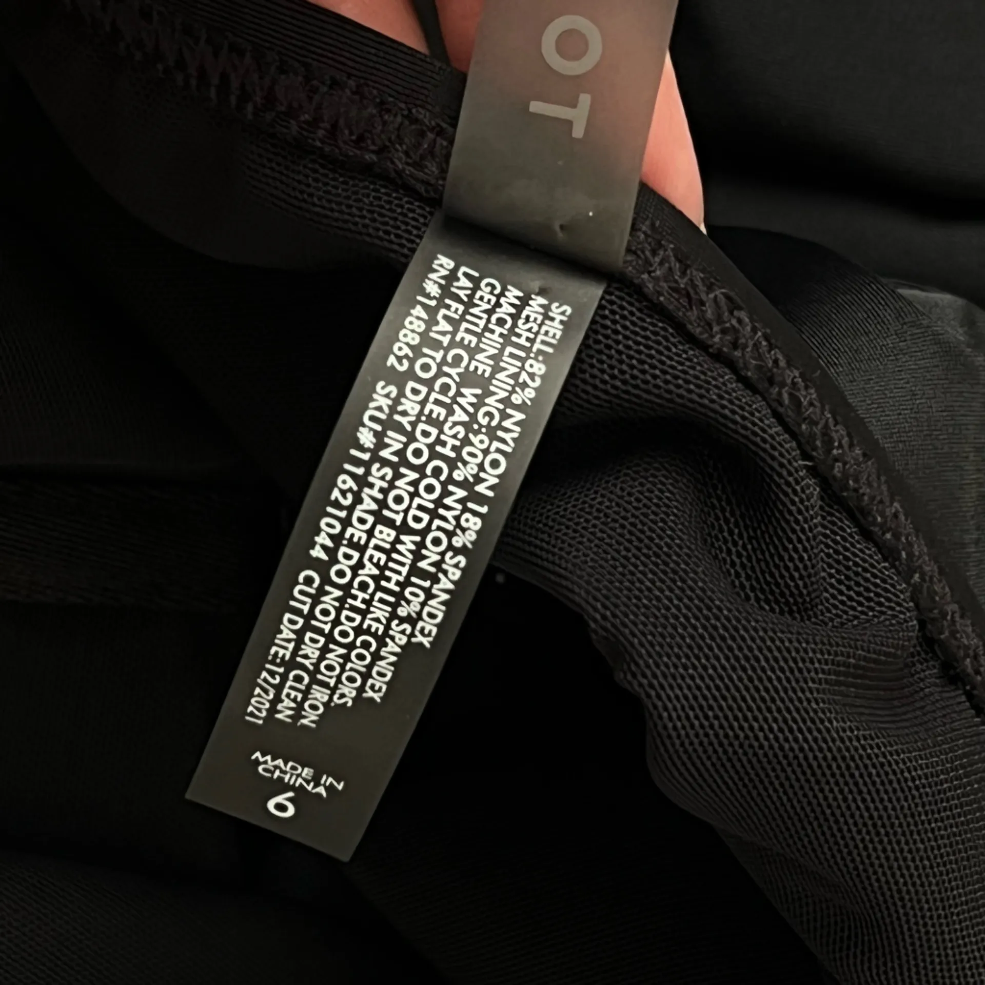 Torrid Tankini Wire free Flounce Ruffle swim top black 6X - Image 10