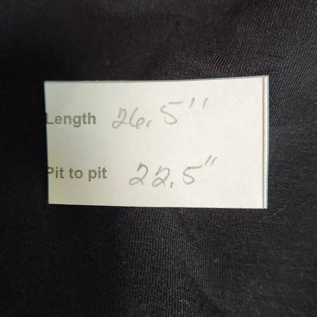 Athleta Black Long Sleeve Oversized Sweatshirt with Side Slits Size Medium - Image 9