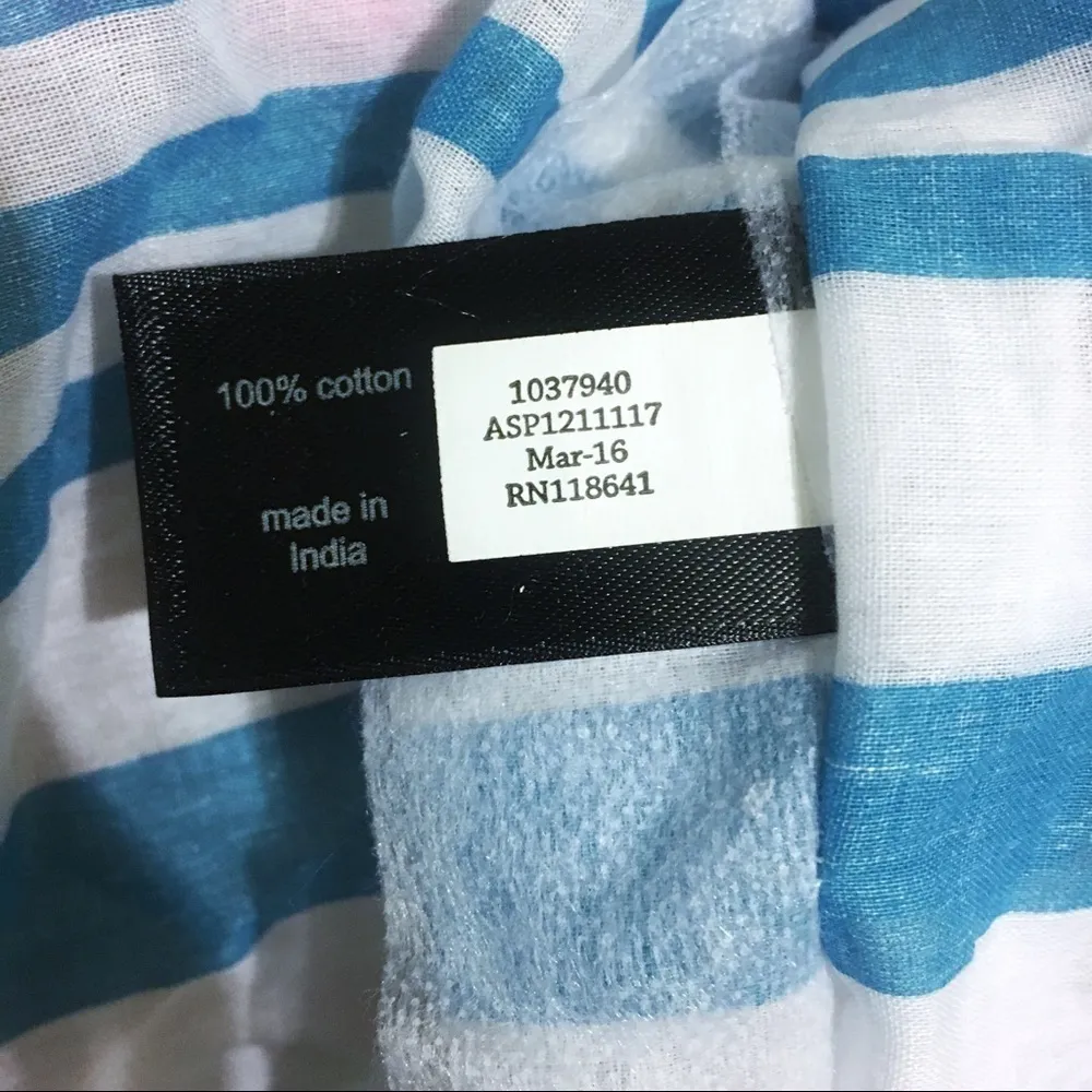 Lane Bryant striped bright top beach cover up - Image 7