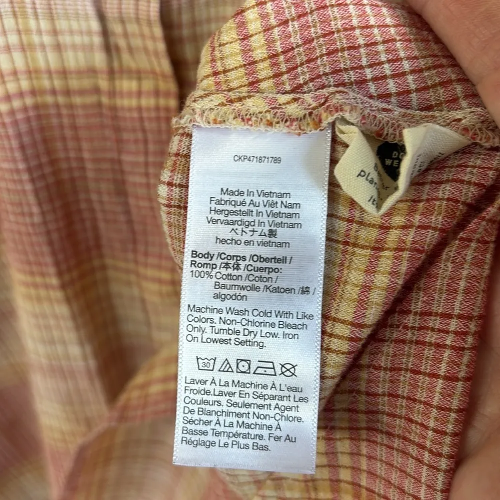 EUC Madewell Hilltop Shirt Ombré Shirt Size XL Retail $75.00 - Image 11