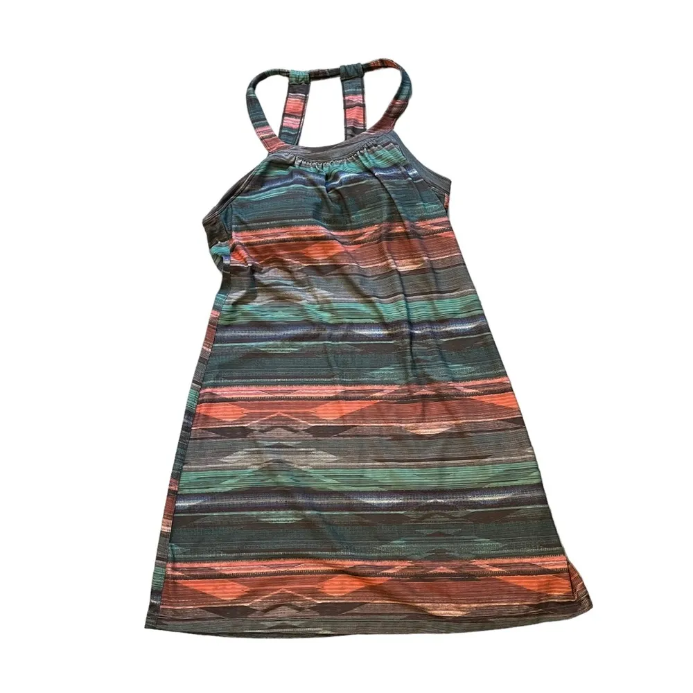 Prana Cantine Halter Dress, Sz L - Image 8