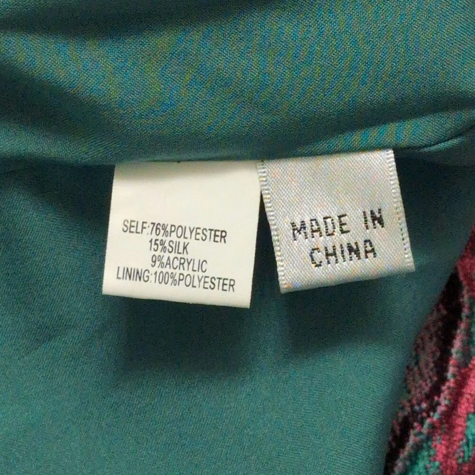 Kay Unger New York Floral Sleeveless Sheath Dress Party Cocktail Size 8 - Image 6